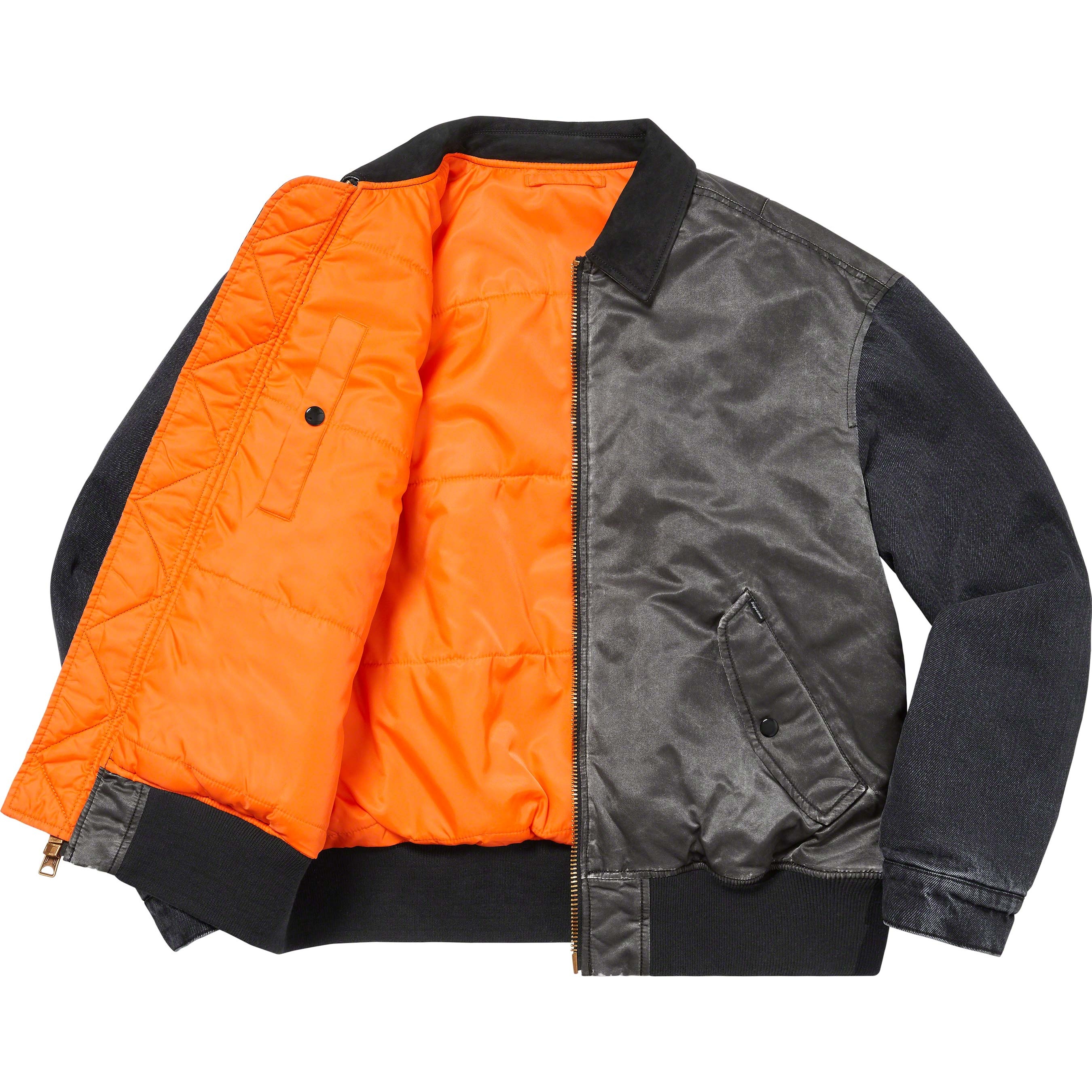 Denim Sleeve MA-1 view 7